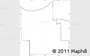 Blank Simple Map of Division No.  9, no labels