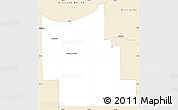 Classic Style Simple Map of Division No.  9