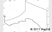 Blank Simple Map of Madawaska, no labels