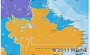 Political Map of Division No. 10