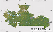 Satellite Map of Division No. 10, cropped outside