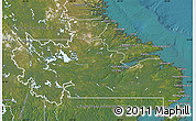 Satellite Map of Division No. 10