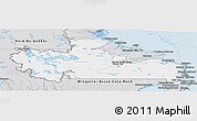 Silver Style Panoramic Map of Division No. 10