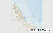 Shaded Relief 3D Map of Division No. 11, lighten
