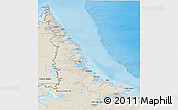 Shaded Relief 3D Map of Division No. 11
