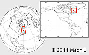 Blank Location Map of Division No. 11, within the entire country
