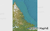 Satellite Map of Division No. 11