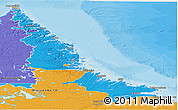 Political Panoramic Map of Division No. 11