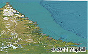 Satellite Panoramic Map of Division No. 11