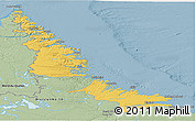 Savanna Style Panoramic Map of Division No. 11