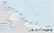 Silver Style Panoramic Map of Division No. 11