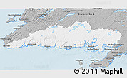 Gray 3D Map of Division No.  3