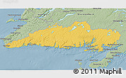 Savanna Style 3D Map of Division No.  3