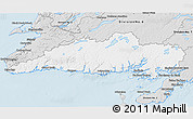 Silver Style 3D Map of Division No.  3