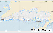 Classic Style Map of Division No.  3, single color outside