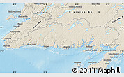 Shaded Relief Map of Division No.  3