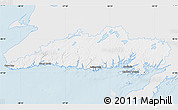 Silver Style Map of Division No.  3, single color outside
