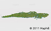 Satellite Panoramic Map of Division No.  3, cropped outside