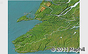Satellite 3D Map of Division No.  4