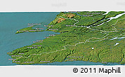 Satellite Panoramic Map of Division No.  4