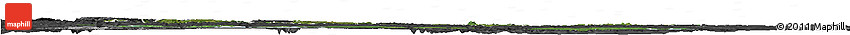 Satellite Horizon Map of Division No.  6, darken, desaturated