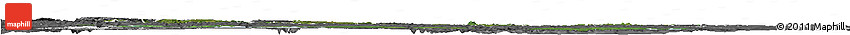 Satellite Horizon Map of Division No.  6, desaturated