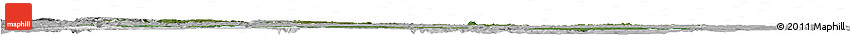 Satellite Horizon Map of Division No.  6, lighten, desaturated
