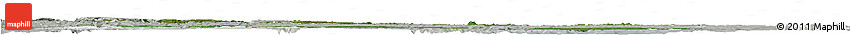 Satellite Horizon Map of Division No.  6, lighten, semi-desaturated