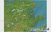 Satellite 3D Map of Division No.  7