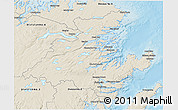 Shaded Relief 3D Map of Division No.  7