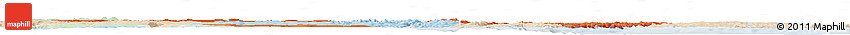 Political Horizon Map of Division No.  7, lighten
