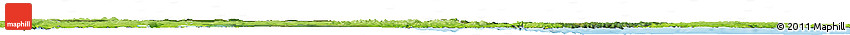 Satellite Horizon Map of Division No.  7, physical outside