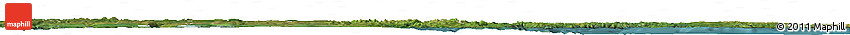 Satellite Horizon Map of Division No.  7