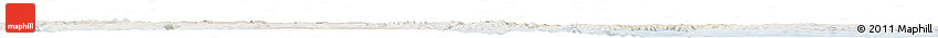 Shaded Relief Horizon Map of Division No.  7, lighten