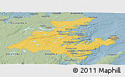 Savanna Style Panoramic Map of Division No.  7