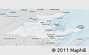 Silver Style Panoramic Map of Division No.  7