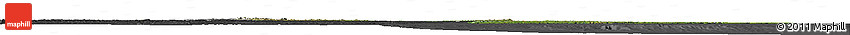 Satellite Horizon Map of Newfoundland and Labrador, darken, desaturated