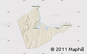 Shaded Relief Map of Antigonish, cropped outside