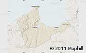 Shaded Relief Map of Antigonish, lighten