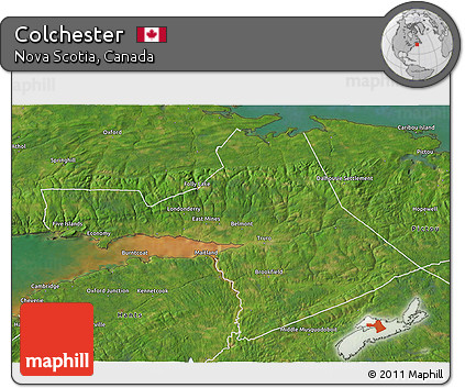 Satellite 3D Map of Colchester