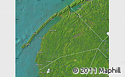 Satellite Map of Digby