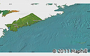Satellite Map of Halifax, single color outside