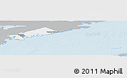 Gray Panoramic Map of Halifax, single color outside