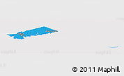 Political Panoramic Map of Halifax, cropped outside