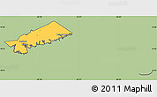 Savanna Style Simple Map of Halifax, cropped outside
