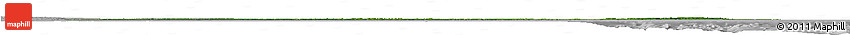 Satellite Horizon Map of Nova Scotia, lighten, desaturated