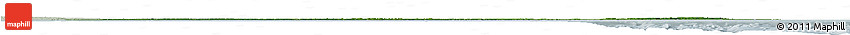 Satellite Horizon Map of Nova Scotia, lighten