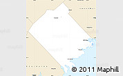Classic Style Simple Map of Queens