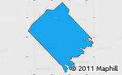 Political Simple Map of Queens, cropped outside