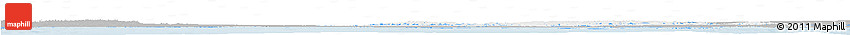 Gray Horizon Map of Nunavut, single color outside